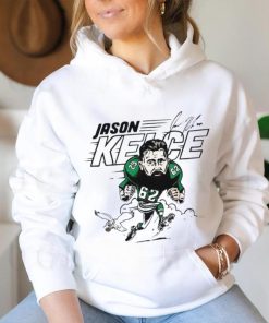 Jason Kelce Philadelphia Eagles Signature Cartoon Shirt