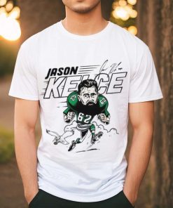 Jason Kelce Philadelphia Eagles Signature Cartoon Shirt