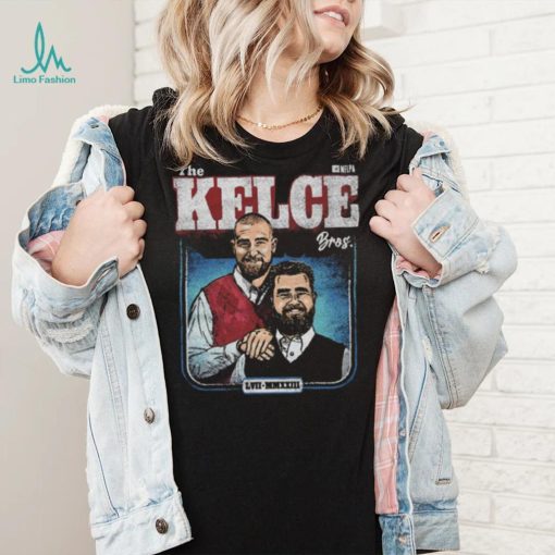 Jason Kelce & Travis Kelce The Kelce Bros WHT Shirt