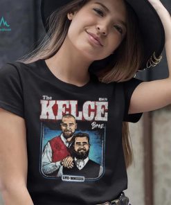 Jason Kelce & Travis Kelce The Kelce Bros WHT Shirt