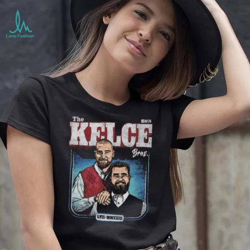 Jason Kelce & Travis Kelce The Kelce Bros WHT Shirt