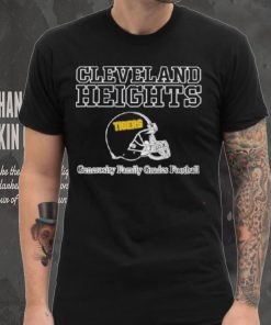 Jason Kelce Wearing Cleveland Heights Generosity Family Grades Football T Shirt