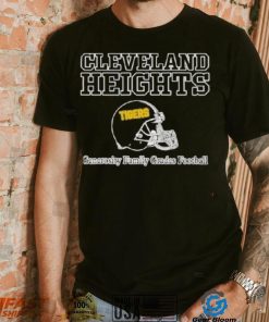 Jason Kelce Wearing Cleveland Heights Generosity Family Grades Football T Shirt