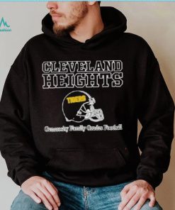 Jason Kelce Wearing Cleveland Heights Generosity Family Grades Football T Shirt