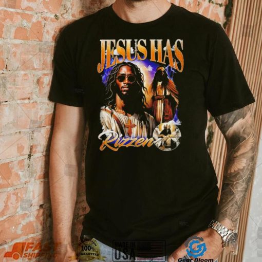 Jesus has Rizzen portrait shirt
