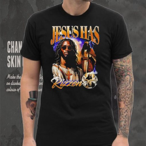 Jesus has Rizzen portrait shirt