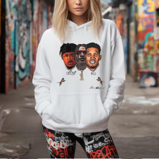Joe Burrow Ja’marr Chase Tee Higgins Tyler Boyd Tres Amigos Shirt