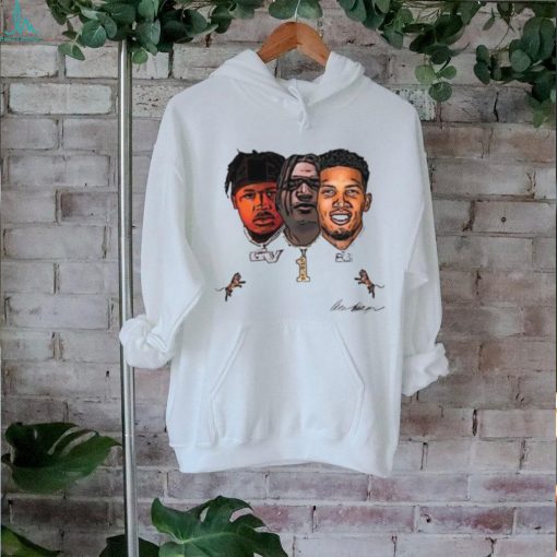 Joe Burrow Ja’marr Chase Tee Higgins Tyler Boyd Tres Amigos Shirt