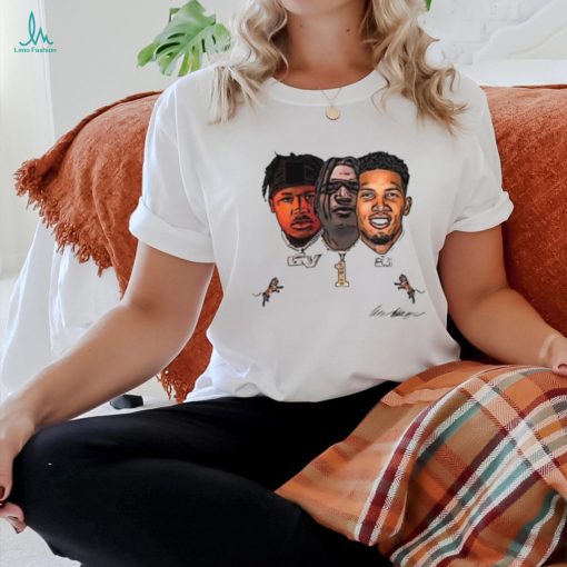 Joe Burrow Ja’marr Chase Tee Higgins Tyler Boyd Tres Amigos Shirt