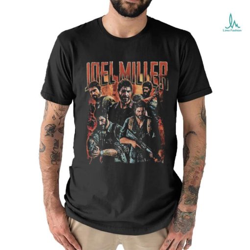 Joel Miller The Last Of Us Game Vintage T Shirt