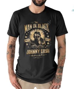 Johnny Cash A Portrait Man in Black Country Rock and Roll Rebel t shirt