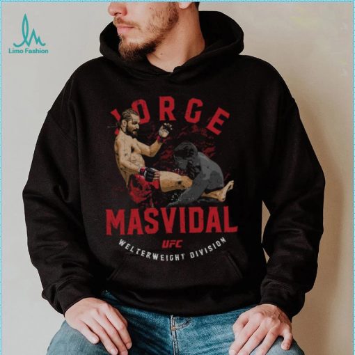 Jorge Masvidal Body Kick WHT Shirt