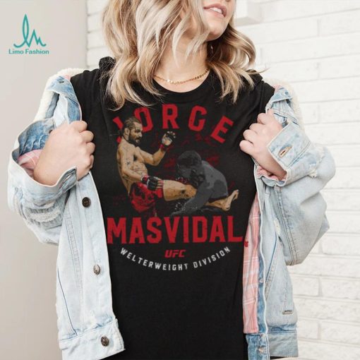 Jorge Masvidal Body Kick WHT Shirt