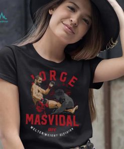 Jorge Masvidal Body Kick WHT Shirt