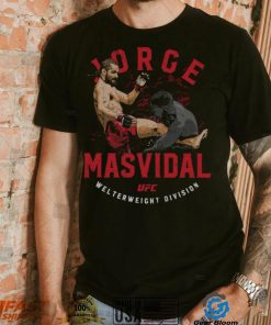 Jorge Masvidal Body Kick WHT Shirt
