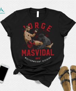 Jorge Masvidal Body Kick WHT Shirt