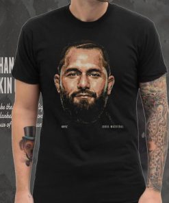 Jorge Masvidal Portrait WHT shirt