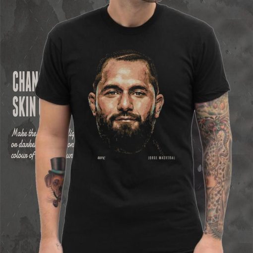 Jorge Masvidal Portrait WHT shirt