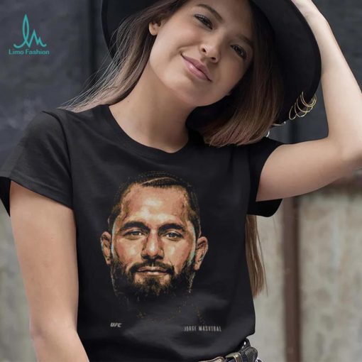 Jorge Masvidal Portrait WHT shirt