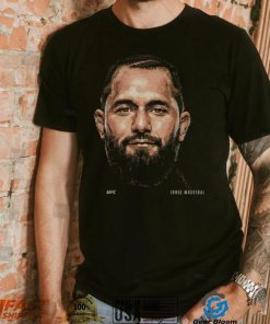 Jorge Masvidal Portrait WHT shirt