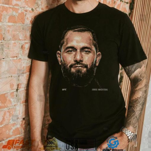 Jorge Masvidal Portrait WHT shirt