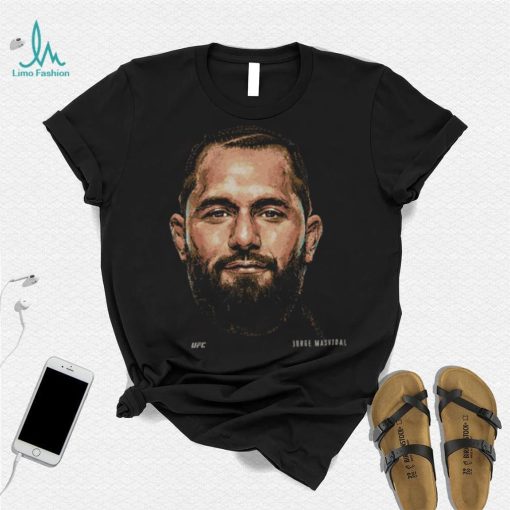 Jorge Masvidal Portrait WHT shirt