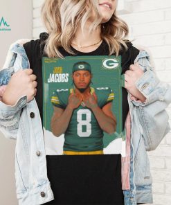 Josh Jacobs 8 Green Bay Packers shir