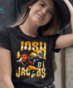 Josh Jacobs number 8 Green Bay Packers football player vintage shirt