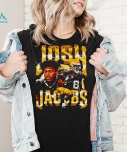 Josh Jacobs number 8 Green Bay Packers football player vintage shirt