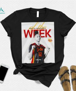 JuJu Watkins Pac 12 Freshman of the Week poster shirt