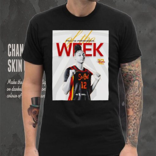 JuJu Watkins Pac 12 Freshman of the Week poster shirt