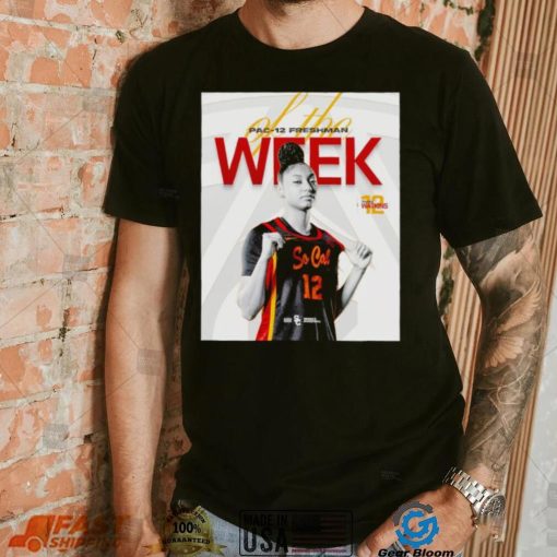 JuJu Watkins Pac 12 Freshman of the Week poster shirt