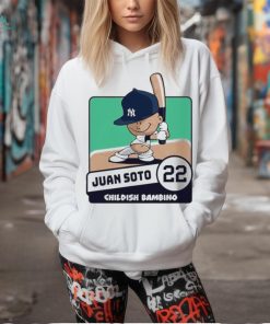 Juan Soto Childish Bambino New York Yankees player shirt