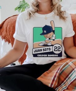 Juan Soto Childish Bambino New York Yankees player shirt