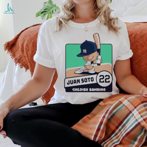 Juan Soto Childish Bambino New York Yankees player shirt
