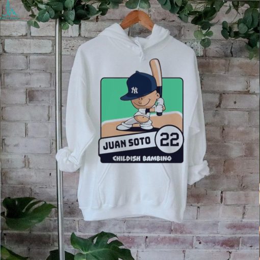 Juan Soto Childish Bambino New York Yankees player shirt
