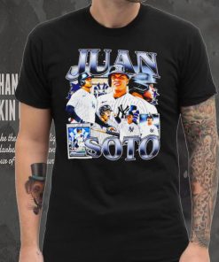 Juan Soto professional baseball outfielder for the New York Yankees portrait card shirt