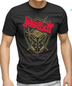 Judas Priest Red And Gold Invincible Shield Shirt, hoodie, sweater, long sleeve and tank top Judas Priest Red And Gold Invincible Shield Shirt