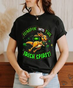 Jumpin’ into the Irish spirit St. Patrick’s Day T Shirt