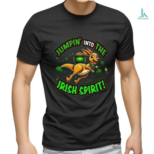 Jumpin’ into the Irish spirit St. Patrick’s Day T Shirt