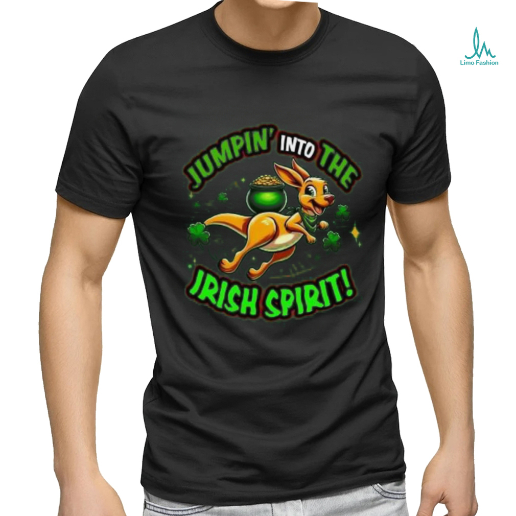 Jumpin’ into the Irish spirit St. Patrick’s Day T Shirt Jumpin’ into the Irish spirit St. Patrick’s Day T Shirt