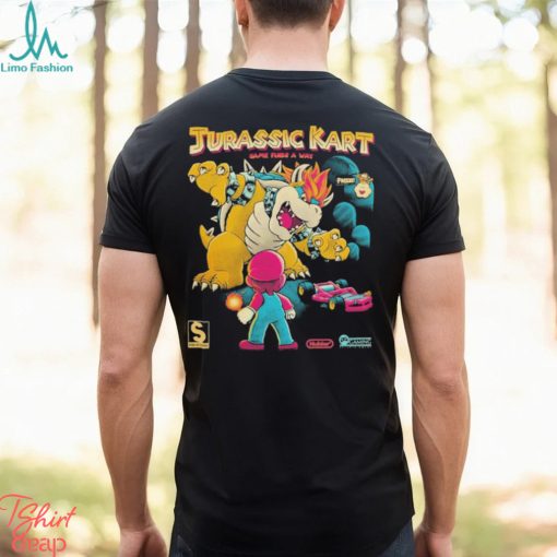 Jurassic Kart Game Finds A Way 2024 T shirt