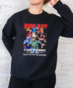 Jurgen Klopp Liverpool 9 Years Of The Memories 2015 2024 shirt Shirt