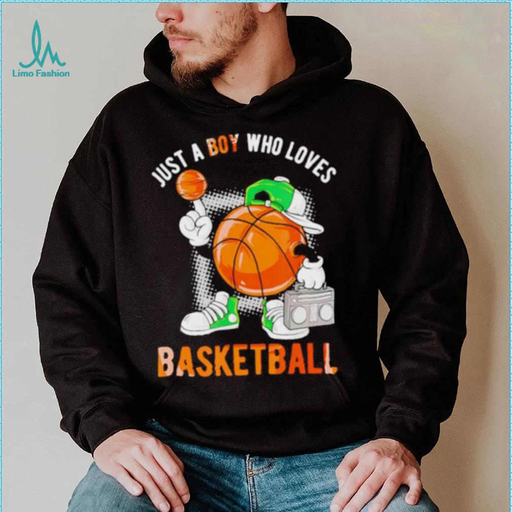 Just a boy who loves basketball classic shirt Just a boy who loves basketball classic shirt