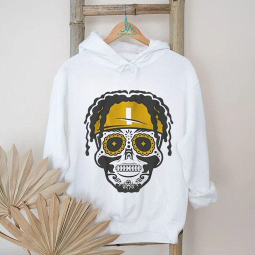Justin Fields Pittsburgh Sugar Skull T Shirt