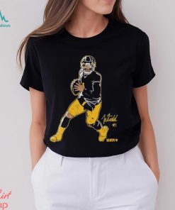 Justin Fields Pittsburgh Superstar Pose Signature Shirt
