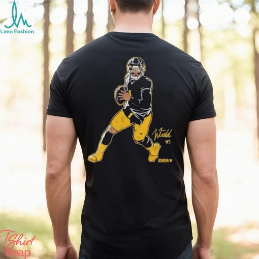 Justin Fields Pittsburgh Superstar Pose Signature Shirt