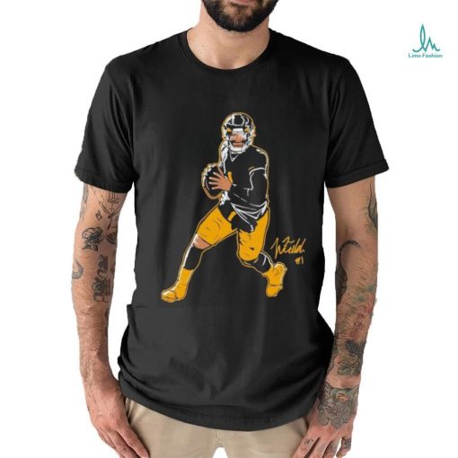 Justin Fields Pittsburgh Superstar Pose signature shirt