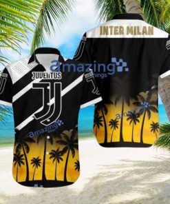 Juventus FC Logo Button Down Hawaiian Shirt Hip Summer Trend