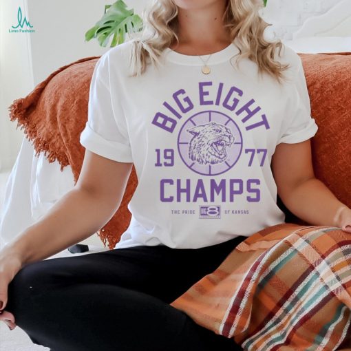 K State Basketball 1977 Big Eight Champions Tee